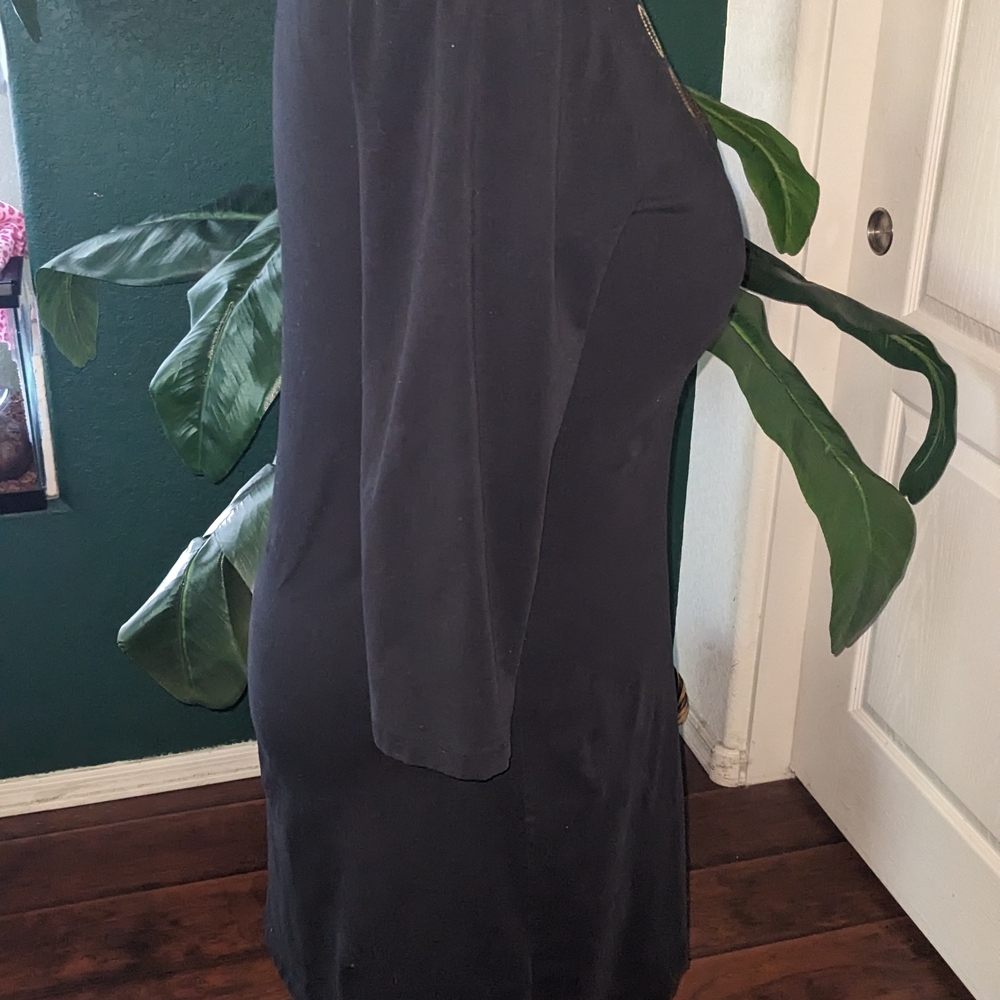 ✨  Calvin Klein Black Midi Dress - Picture 4 of 6